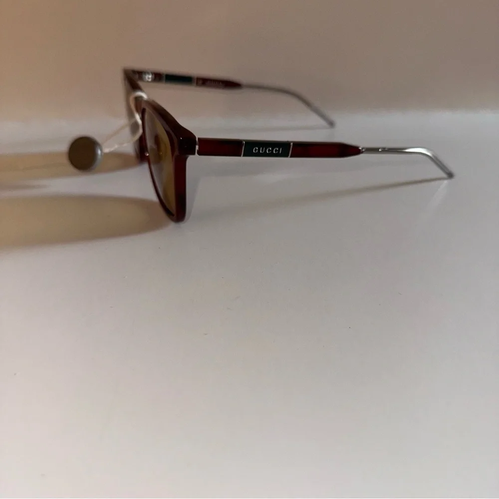 GUCCI Brown Square Sunglasses GG0843S 003 Unisex